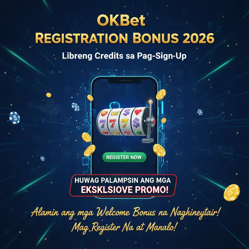 OKBet Registration Bonus 2026 Promos